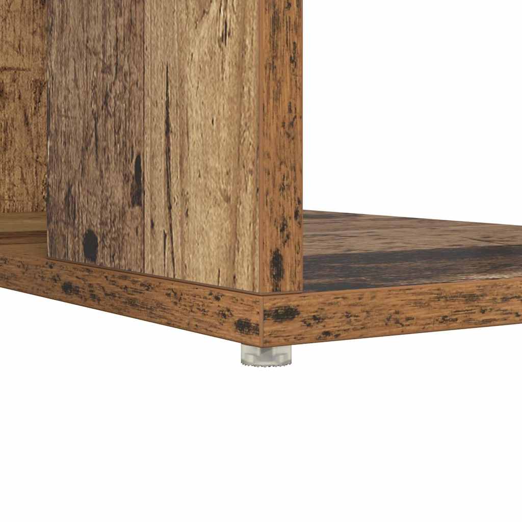 vidaXL Biurko Stare drewno 130 x 50,5 x 75 cm Materiał drewnopochodny