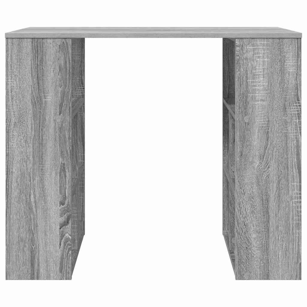 vidaXL Biurko Szary Sonoma 90 x 50 x 75 cm Materiał drewnopochodny