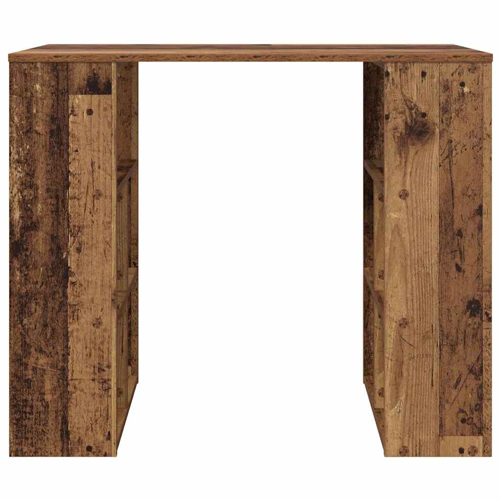 vidaXL Biurko Stare drewno 90 x 50 x 75 cm Materiał drewnopochodny