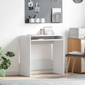 vidaXL Biurko Biały 77,5 x 43 x 79 cm Materiał drewnopochodny