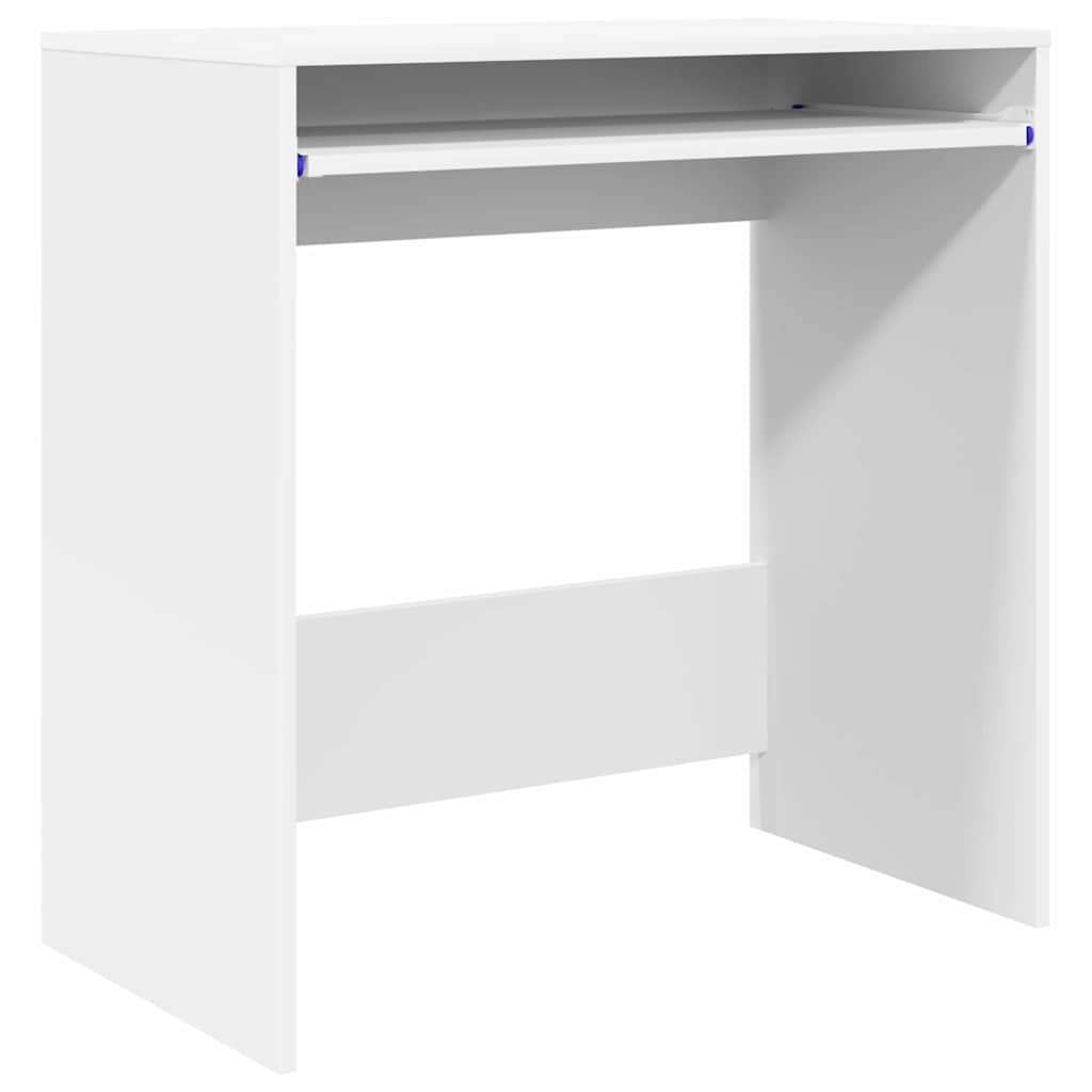 vidaXL Biurko Biały 77,5 x 43 x 79 cm Materiał drewnopochodny