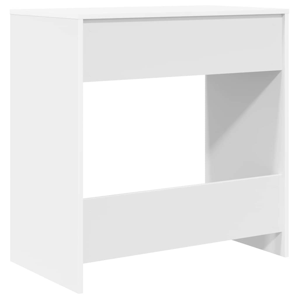 vidaXL Biurko Biały 77,5 x 43 x 79 cm Materiał drewnopochodny
