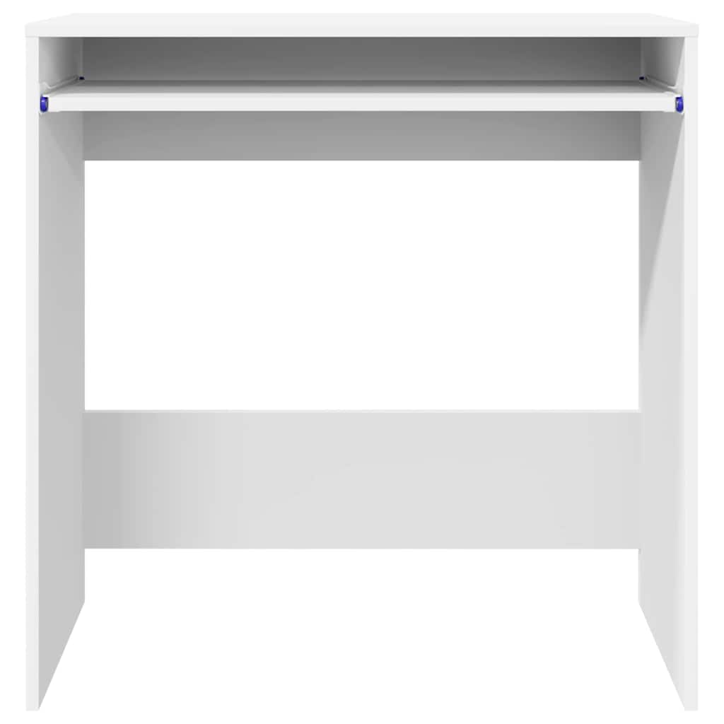 vidaXL Biurko Biały 77,5 x 43 x 79 cm Materiał drewnopochodny