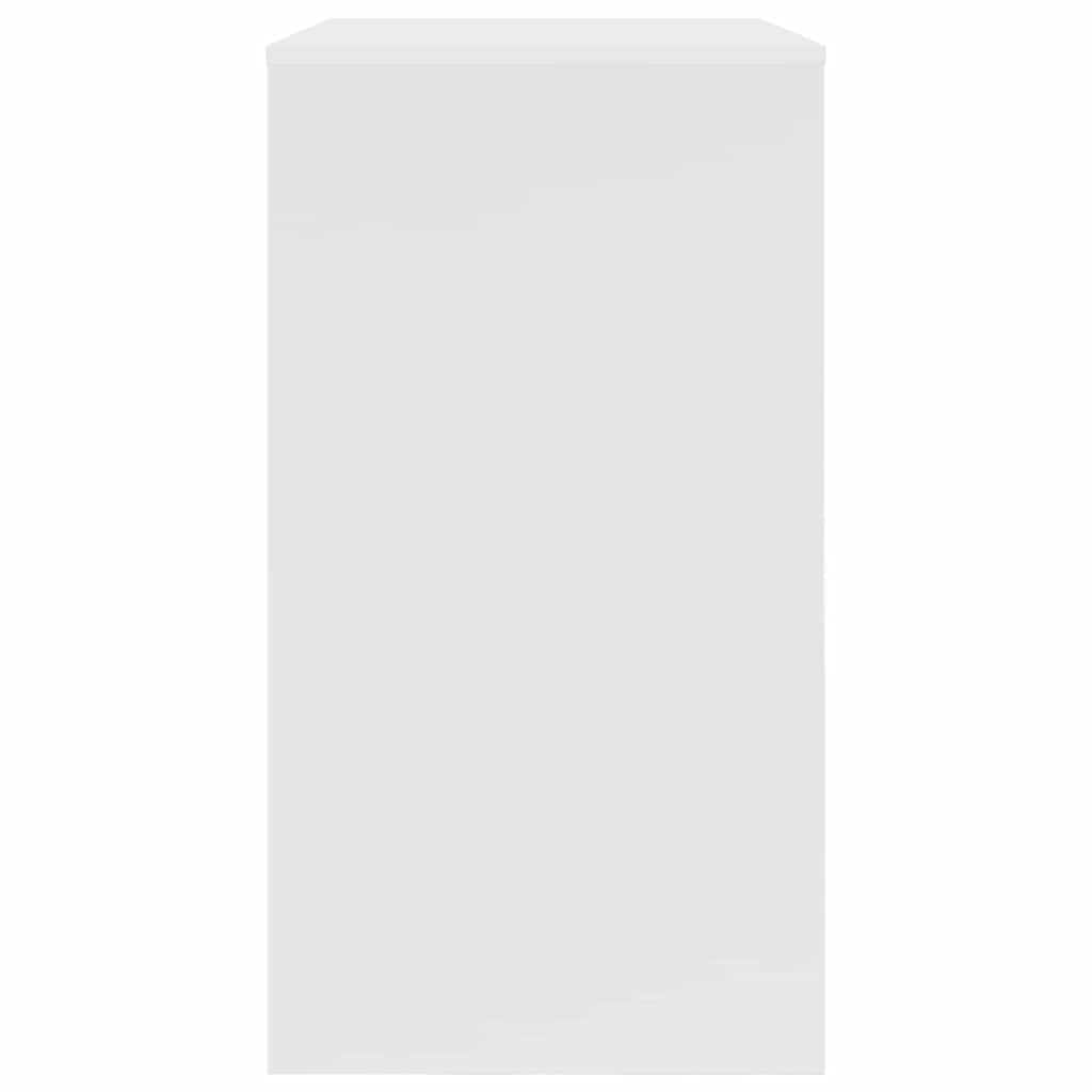 vidaXL Biurko Biały 77,5 x 43 x 79 cm Materiał drewnopochodny