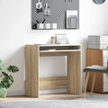 vidaXL Biurko Dąb Sonoma 77,5 x 43 x 79 cm Materiał drewnopochodny