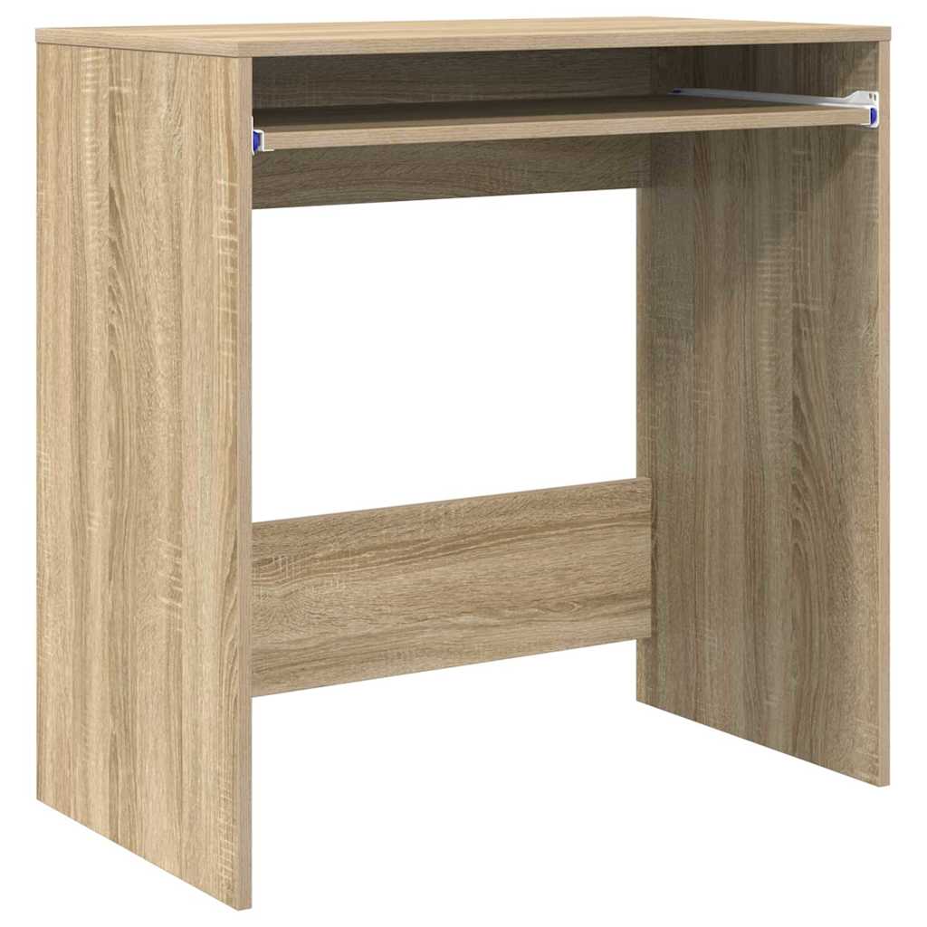 vidaXL Biurko Dąb Sonoma 77,5 x 43 x 79 cm Materiał drewnopochodny