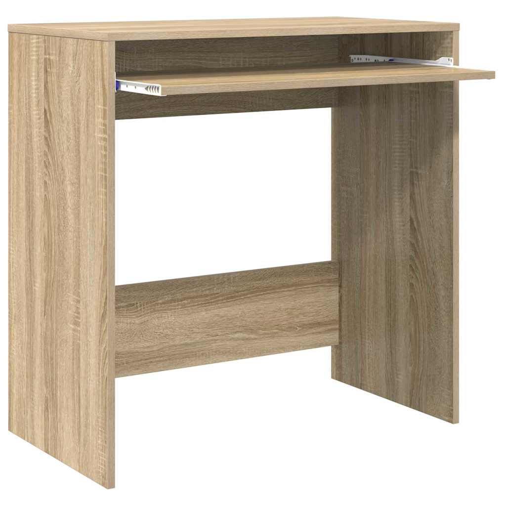 vidaXL Biurko Dąb Sonoma 77,5 x 43 x 79 cm Materiał drewnopochodny
