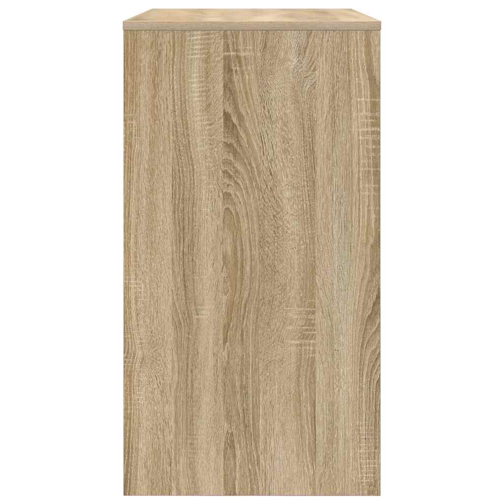 vidaXL Biurko Dąb Sonoma 77,5 x 43 x 79 cm Materiał drewnopochodny