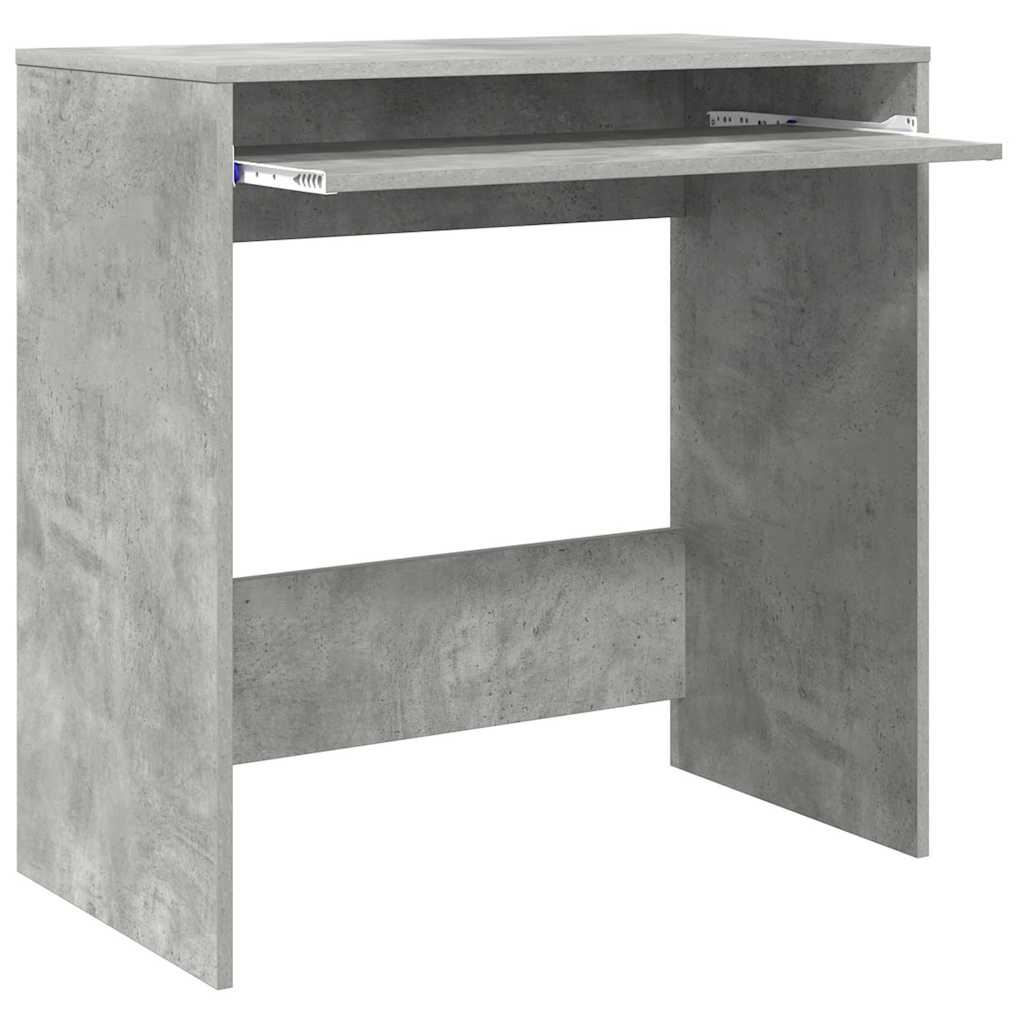vidaXL Biurko Betonowy szary 77,5 x 43 x 79 cm Materiał drewnopochodny