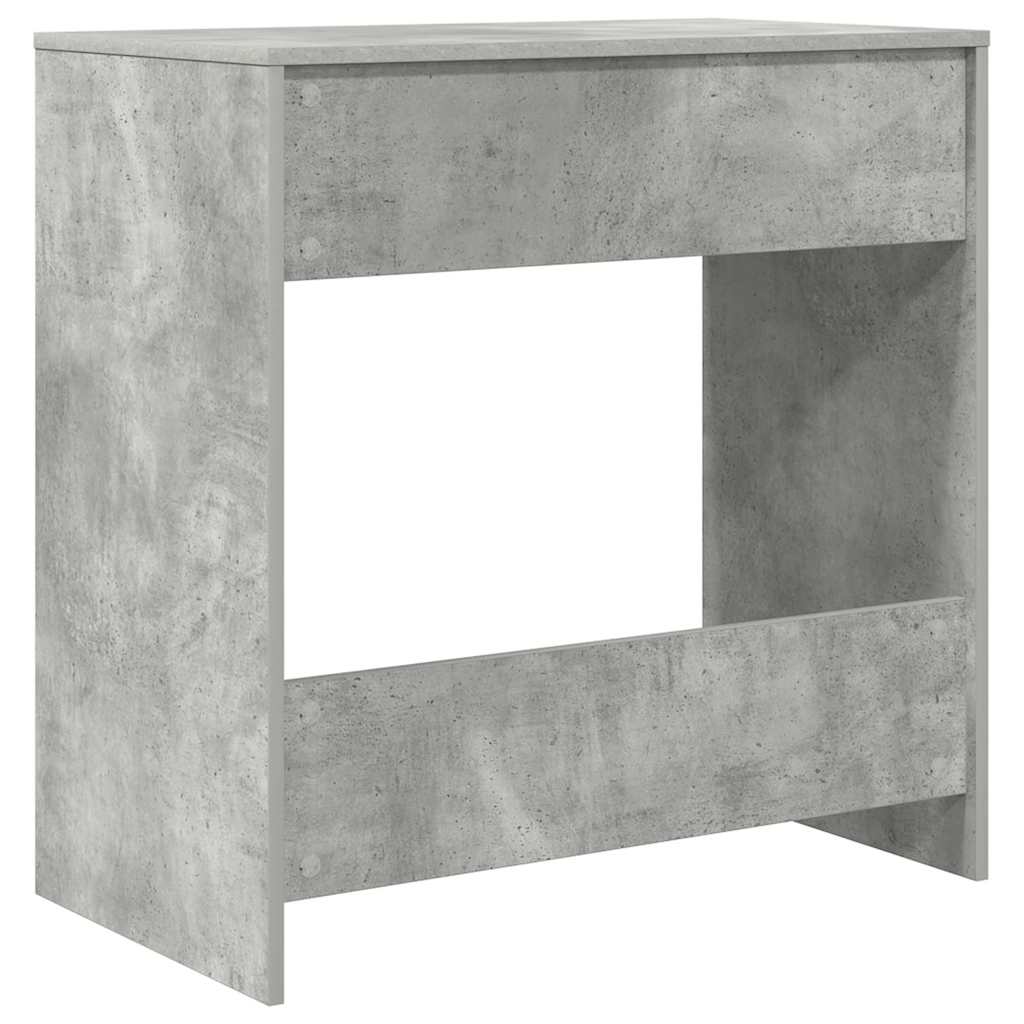 vidaXL Biurko Betonowy szary 77,5 x 43 x 79 cm Materiał drewnopochodny
