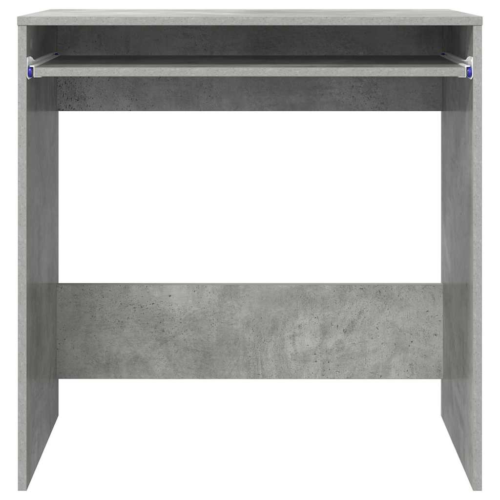 vidaXL Biurko Betonowy szary 77,5 x 43 x 79 cm Materiał drewnopochodny