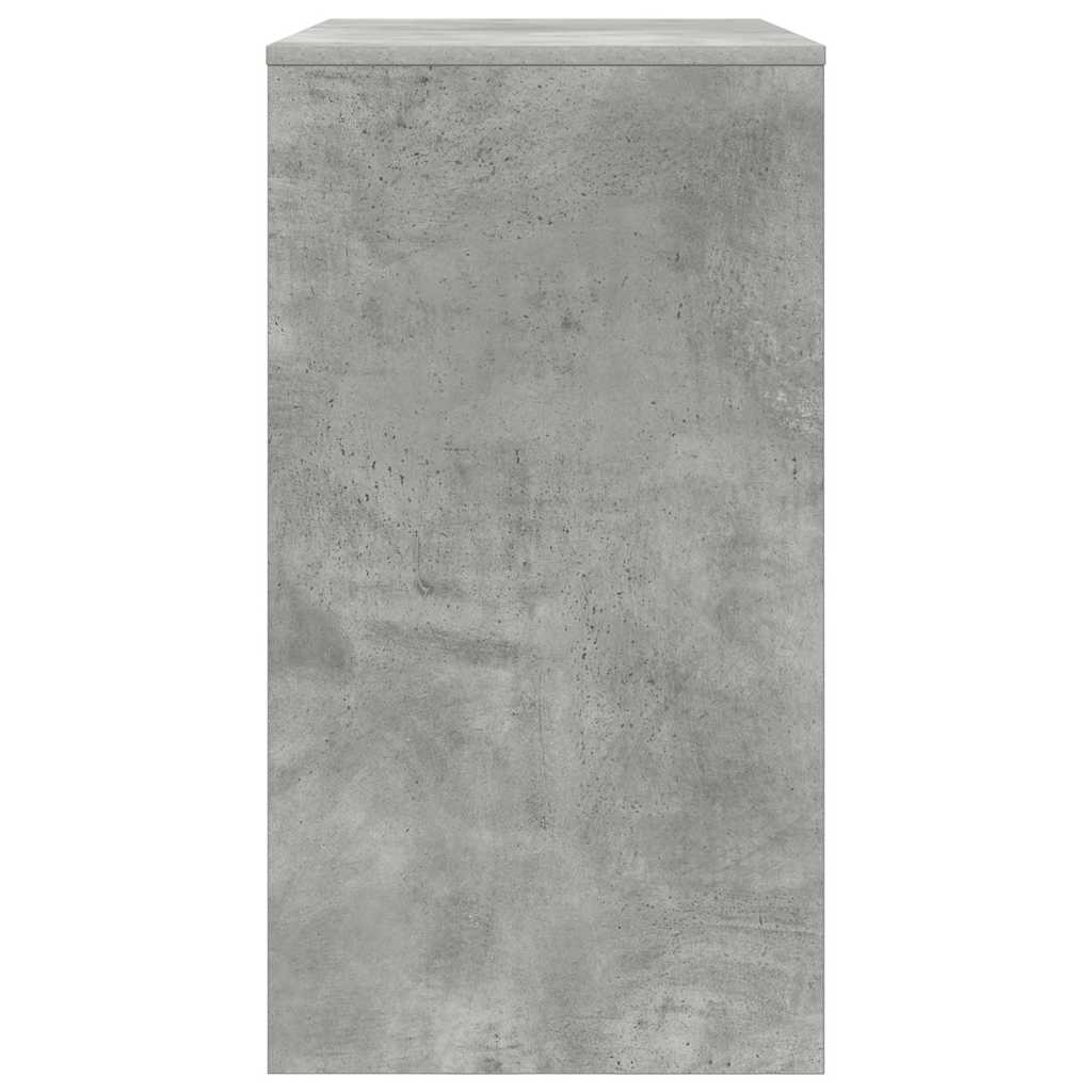 vidaXL Biurko Betonowy szary 77,5 x 43 x 79 cm Materiał drewnopochodny