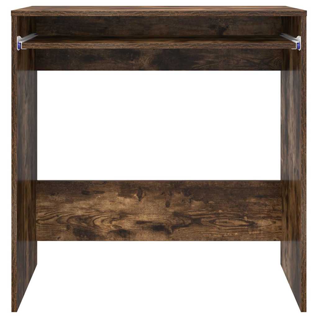 vidaXL Biurko Dąb wędzony 77,5 x 43 x 79 cm Materiał drewnopochodny