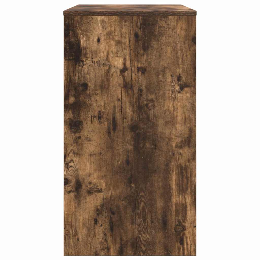 vidaXL Biurko Dąb wędzony 77,5 x 43 x 79 cm Materiał drewnopochodny