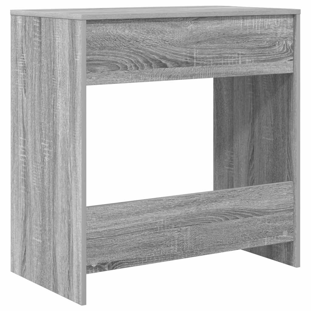 vidaXL Biurko Szary Sonoma 77,5 x 43 x 79 cm Materiał drewnopochodny
