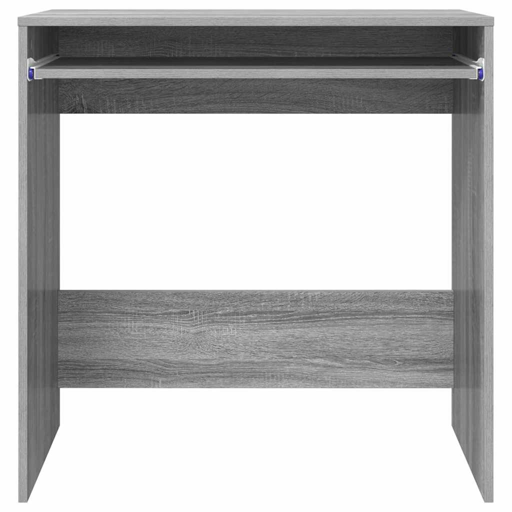 vidaXL Biurko Szary Sonoma 77,5 x 43 x 79 cm Materiał drewnopochodny