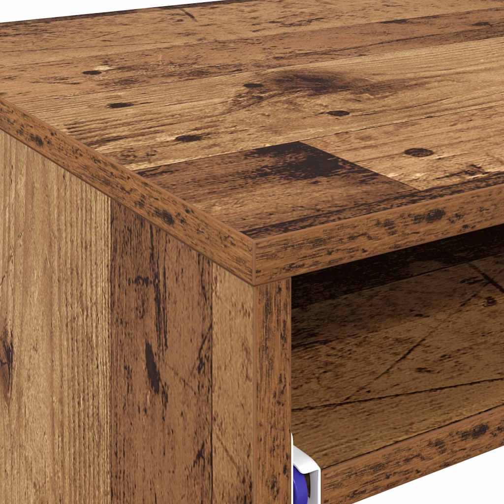 vidaXL Biurko Stare drewno 77,5 x 43 x 79 cm Materiał drewnopochodny