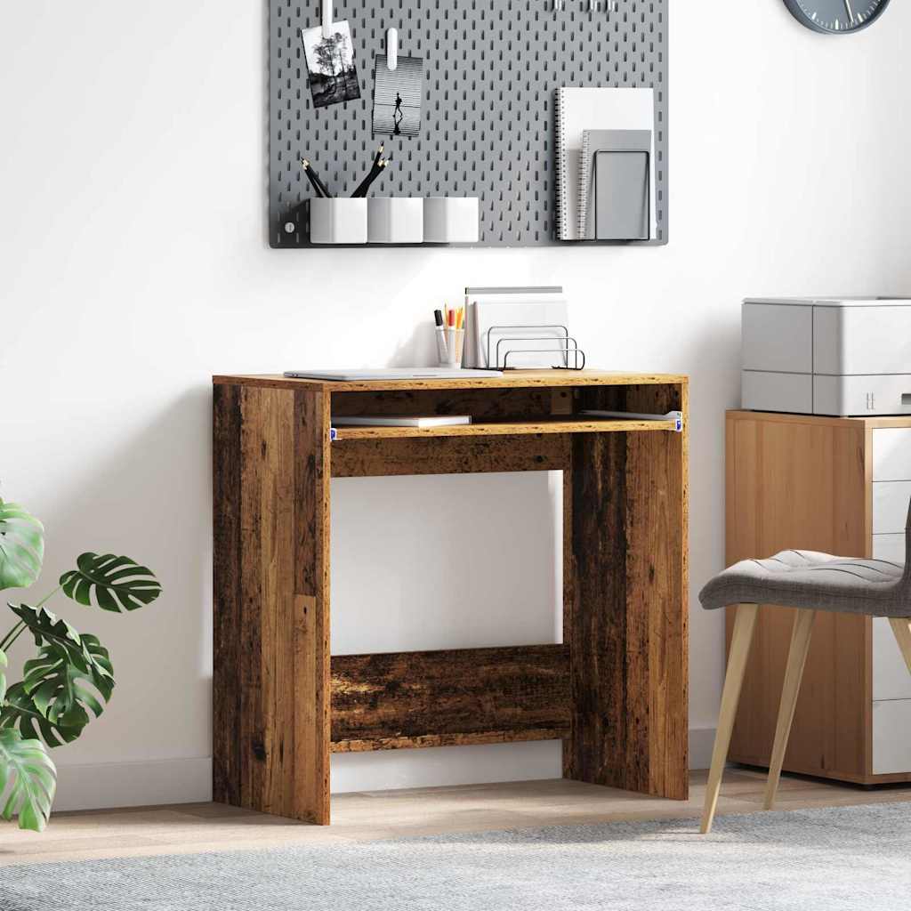 vidaXL Biurko Stare drewno 77,5 x 43 x 79 cm Materiał drewnopochodny