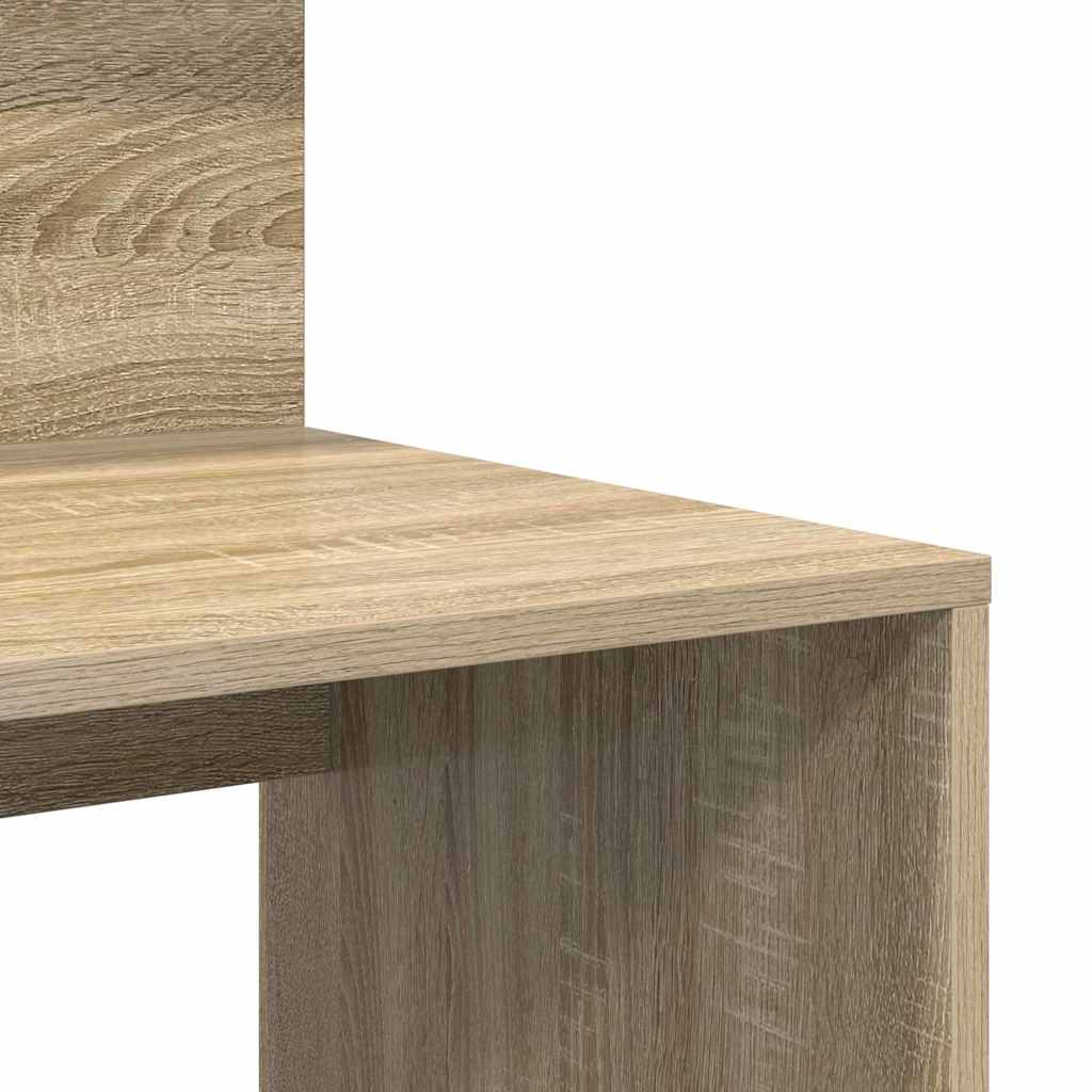 vidaXL Biurko Dąb Sonoma 90 x 48 x 101,5 cm Materiał drewnopochodny