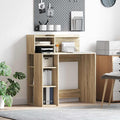 vidaXL Biurko Dąb Sonoma 90 x 48 x 101,5 cm Materiał drewnopochodny