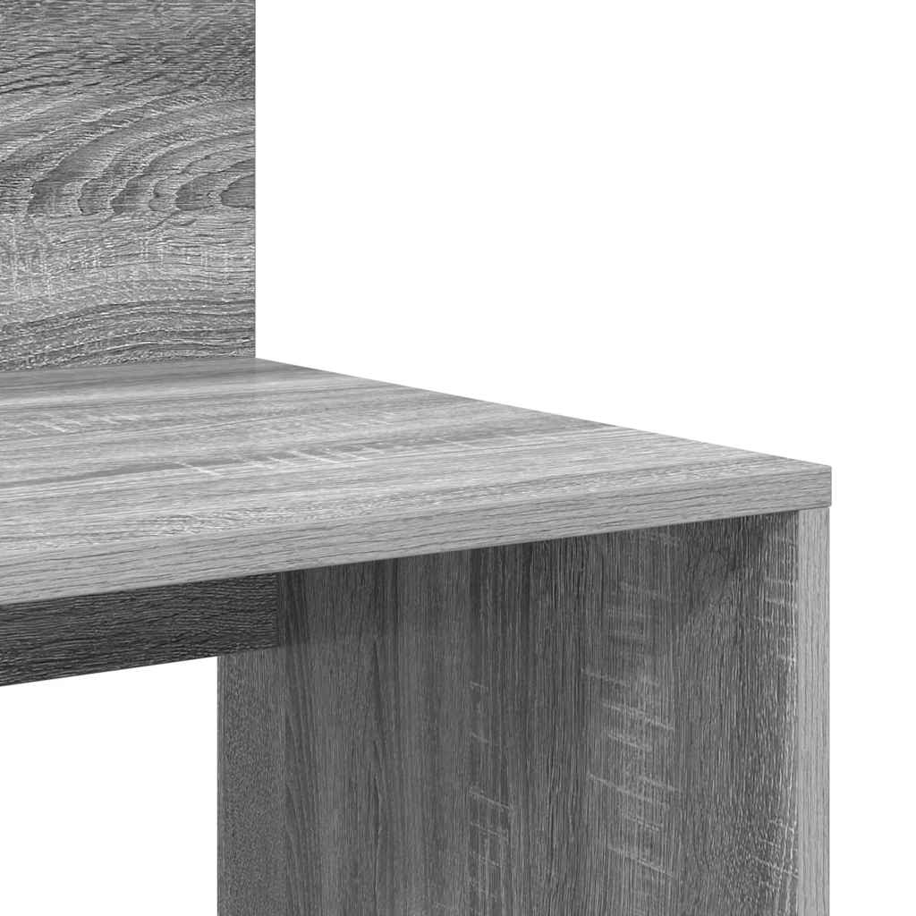 vidaXL Biurko Szary Sonoma 90 x 48 x 101,5 cm Materiał drewnopochodny