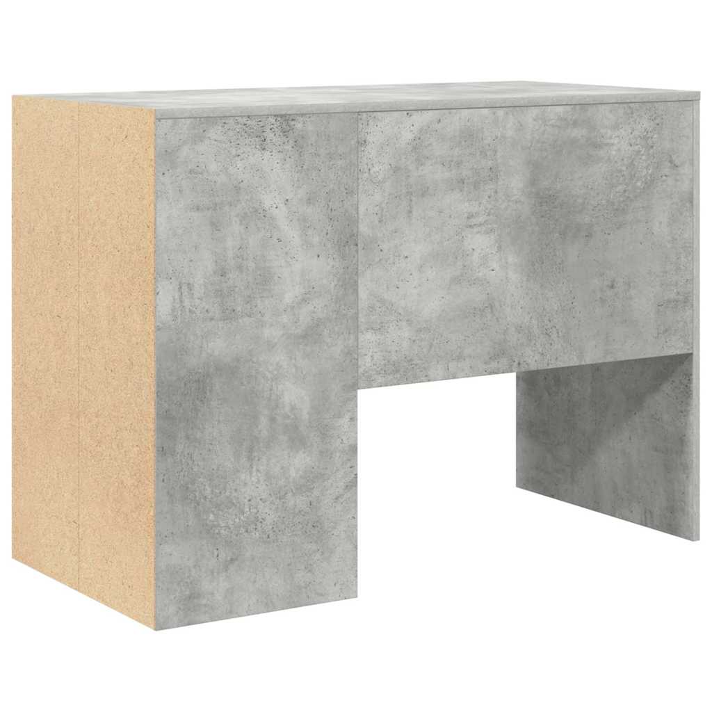 vidaXL Biurko Betonowy szary 102 x 50 x 75 cm Materiał drewnopochodny