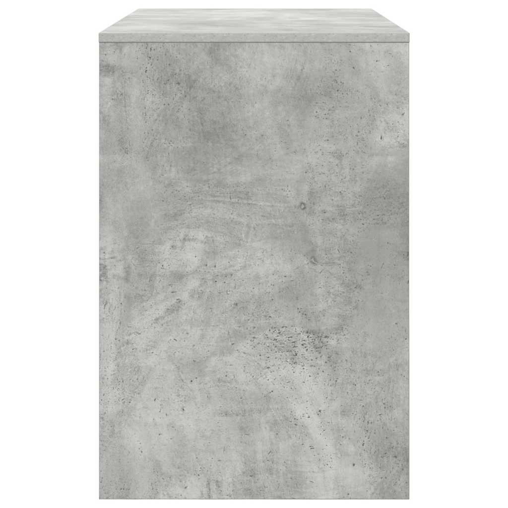 vidaXL Biurko Betonowy szary 102 x 50 x 75 cm Materiał drewnopochodny