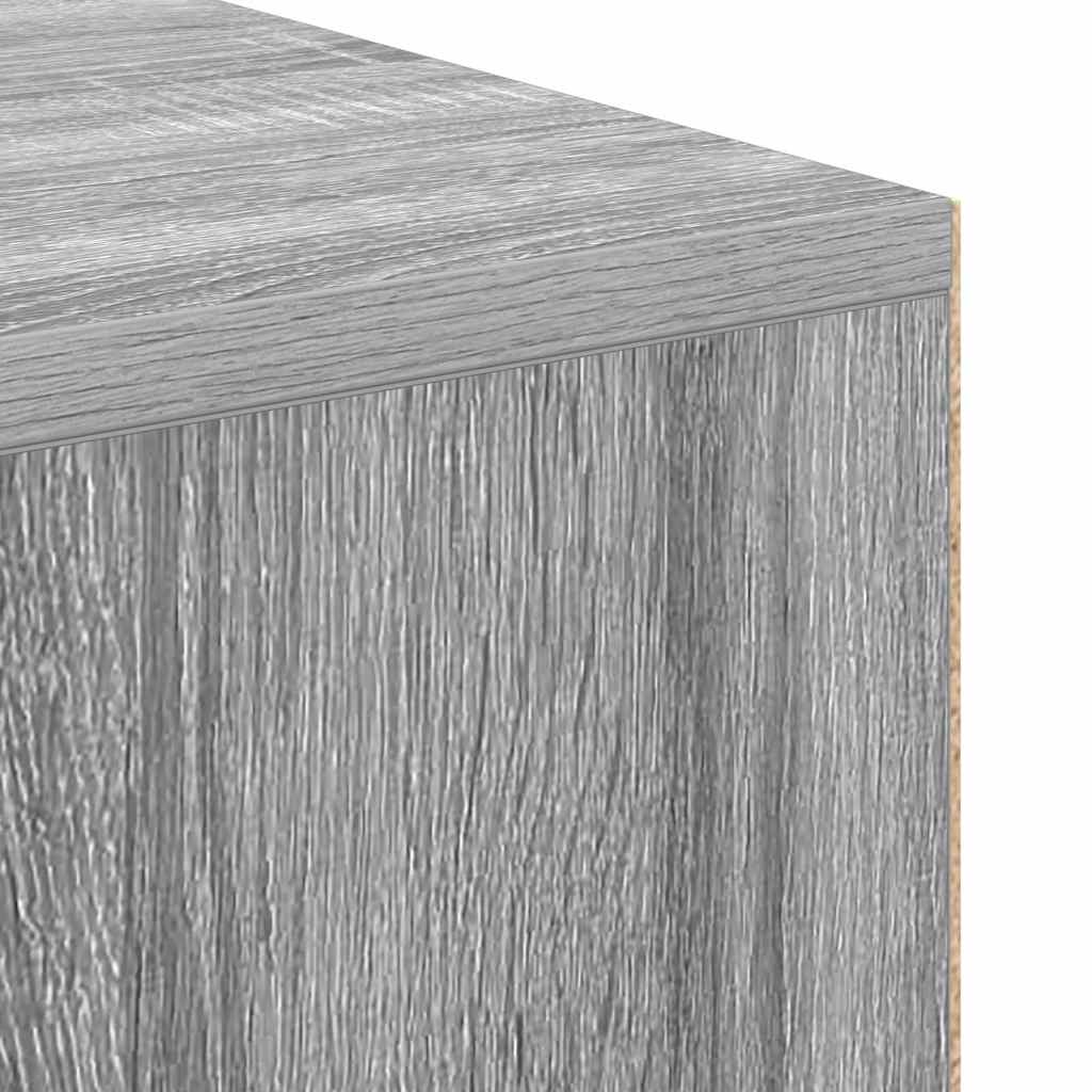 vidaXL Biurko Szary Sonoma 102 x 50 x 75 cm Materiał drewnopochodny