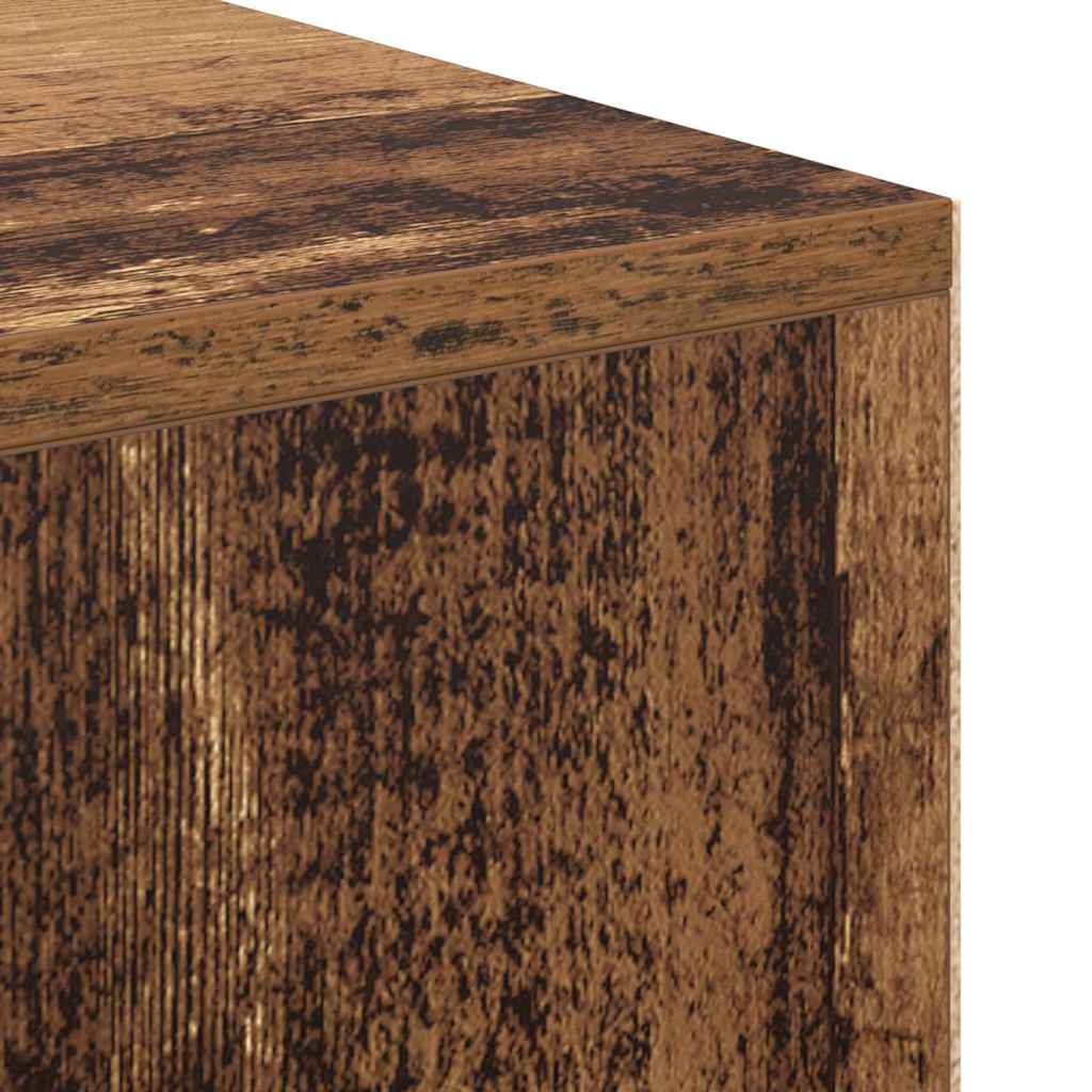 vidaXL Biurko Stare drewno 102 x 50 x 75 cm Materiał drewnopochodny