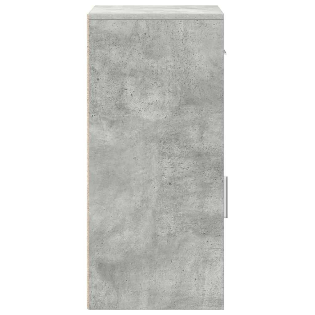 vidaXL Bufet z szufladą Betonowy szary 38 x 34 x 75 cm