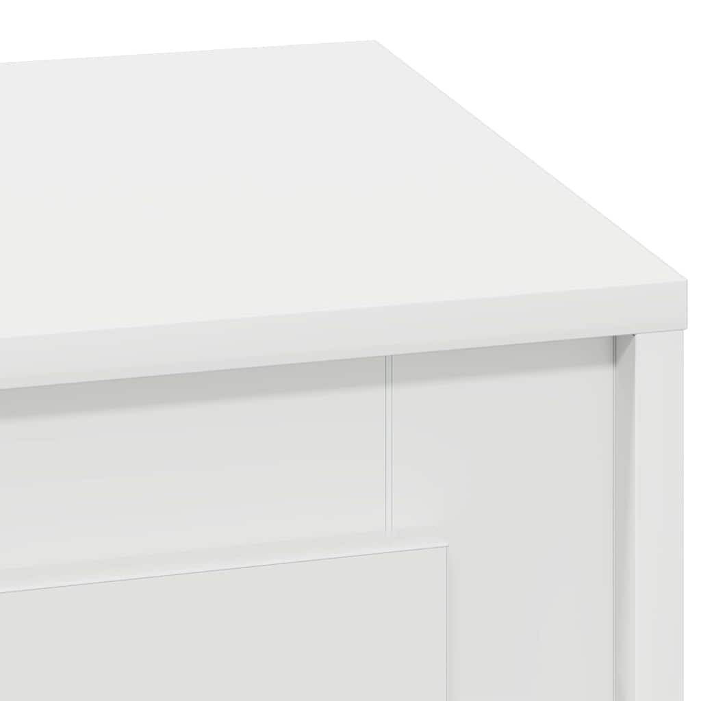 vidaXL Szafka Nocna Ze LED Lights 2 pcs Biały 44 x 34,5 x 45 cm