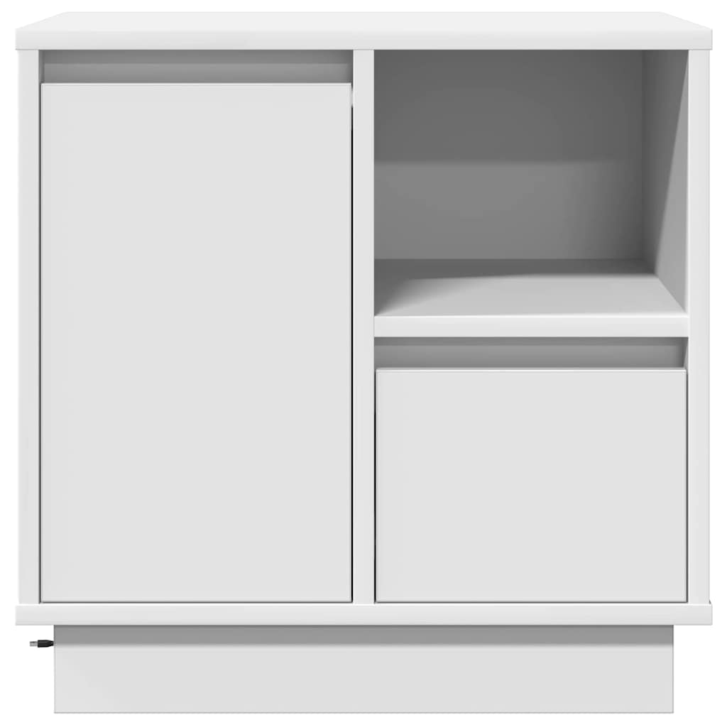 vidaXL Szafka Nocna Biały 50 x 34,5 x 50 cm Drewno inżynieryjne