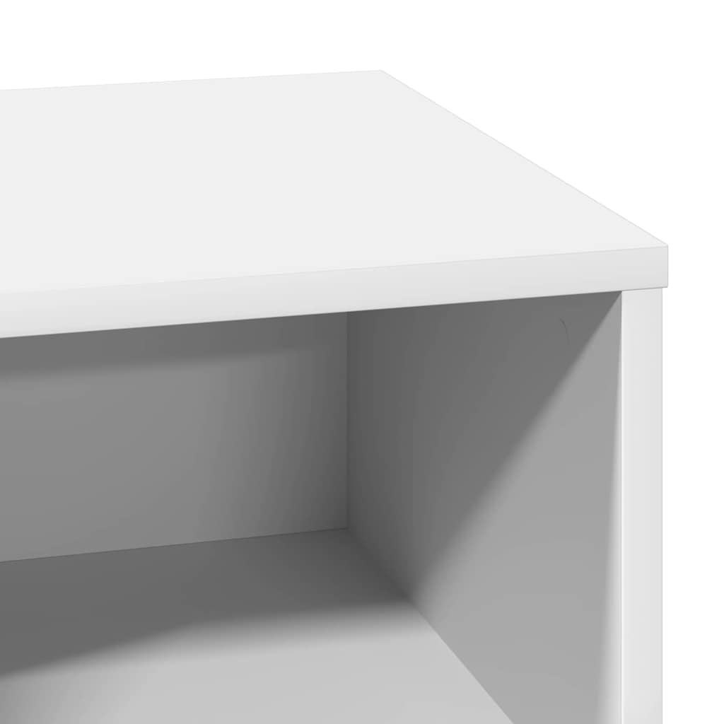 vidaXL Szafka Nocna z szufladą 2 pcs Biały 50 x 34,5 x 50 cm