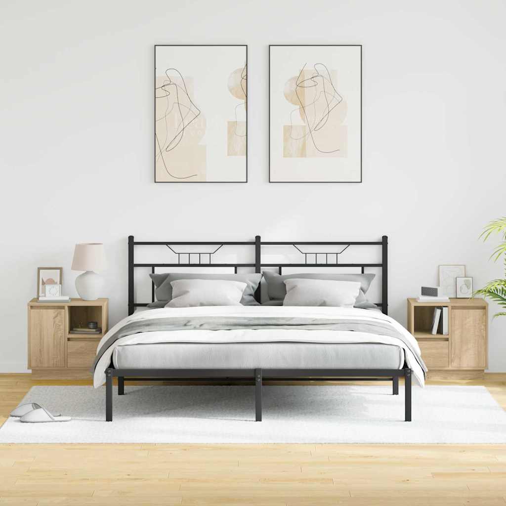 vidaXL Szafka Nocna z szufladą 2 pcs Dąb Sonoma 50 x 34,5 x 50 cm