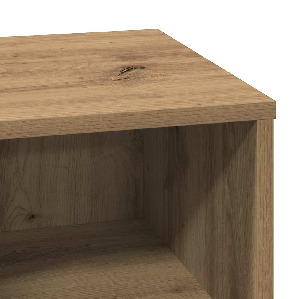 vidaXL Szafka Nocna z szufladą Dąb rzemieślniczy 50 x 34,5 x 50 cm
