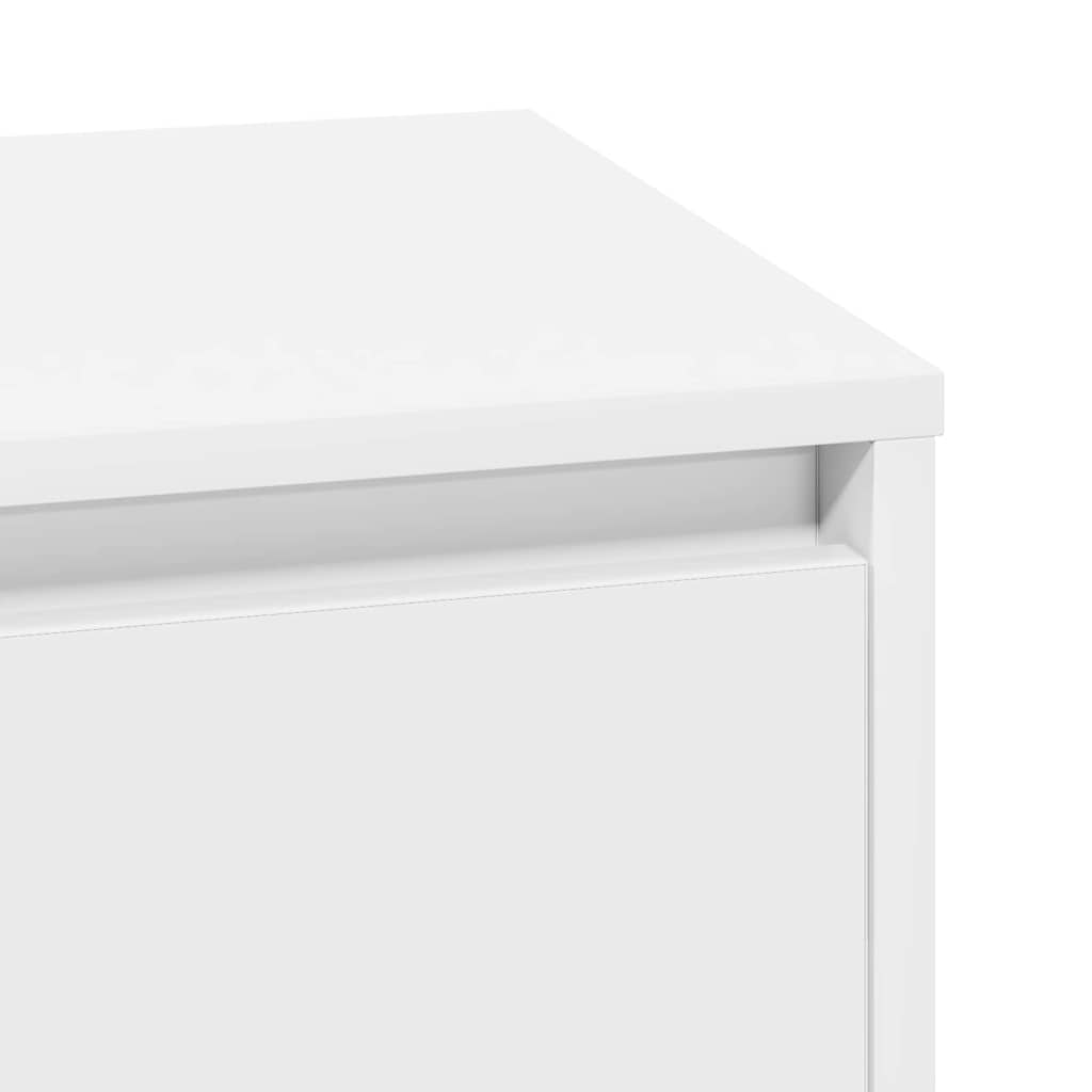 vidaXL Szafka Nocna Biały 39 x 34,5 x 50 cm Materiał drewnopochodny