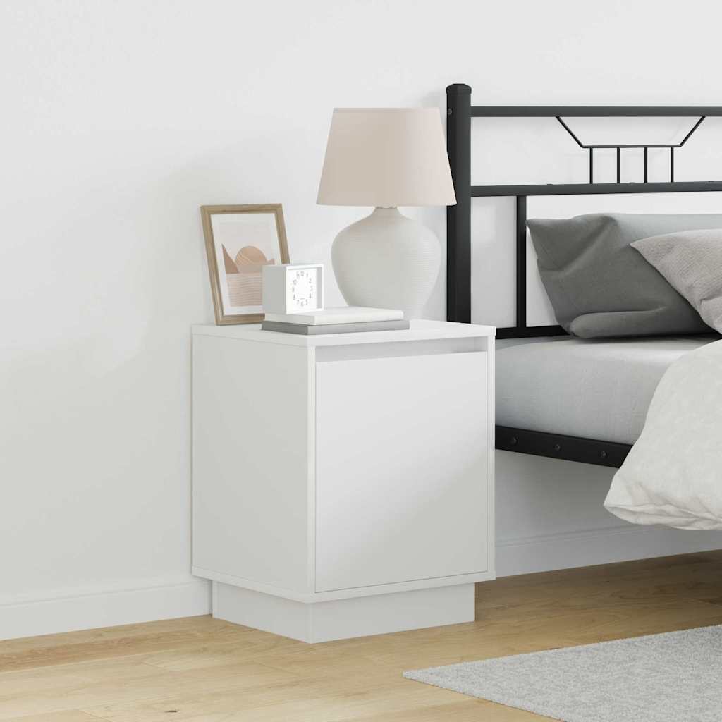 vidaXL Szafka Nocna 2 pcs Biały 39 x 34,5 x 50 cm