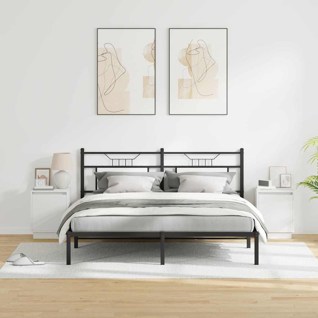 vidaXL Szafka Nocna 2 pcs Biały 39 x 34,5 x 50 cm