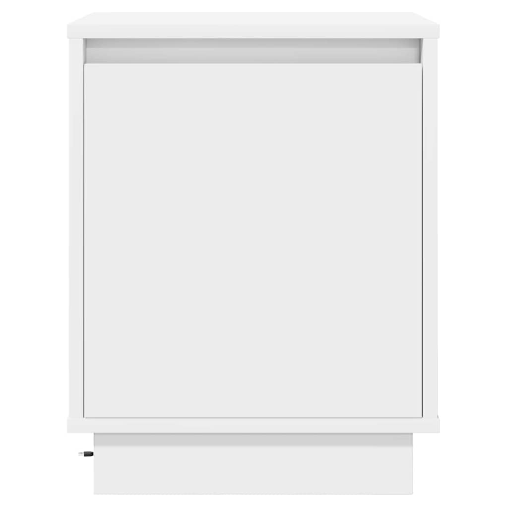 vidaXL Szafka Nocna 2 pcs Biały 39 x 34,5 x 50 cm