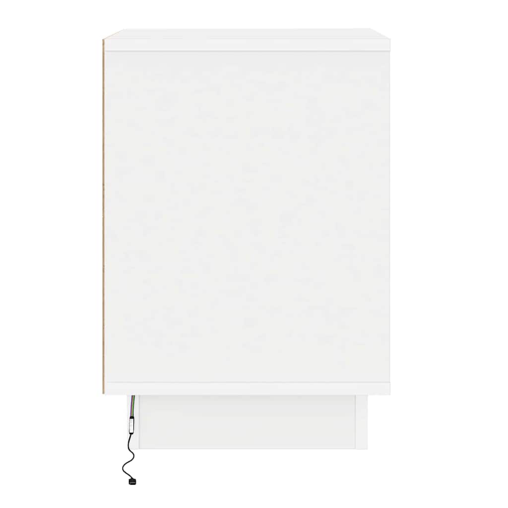 vidaXL Szafka Nocna 2 pcs Biały 39 x 34,5 x 50 cm