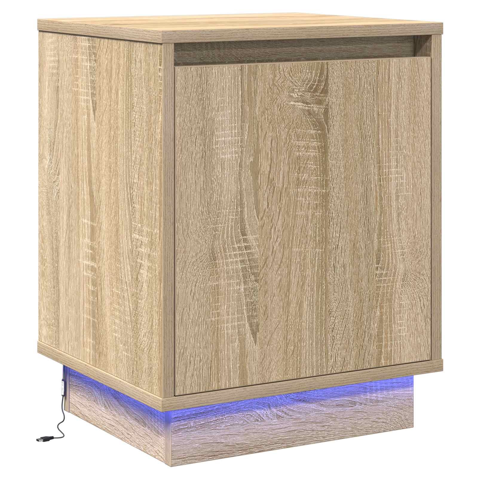 vidaXL Szafka Nocna Dąb Sonoma 39 x 34,5 x 50 cm