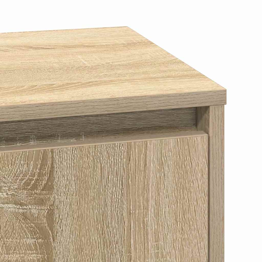 vidaXL Szafka Nocna 2 pcs Dąb Sonoma 39 x 34,5 x 50 cm