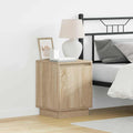 vidaXL Szafka Nocna 2 pcs Dąb Sonoma 39 x 34,5 x 50 cm