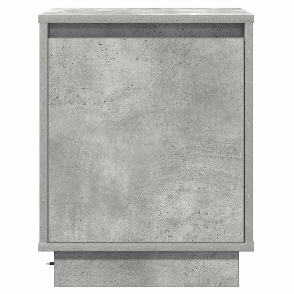 vidaXL Szafka Nocna Betonowy szary 39 x 34,5 x 50 cm