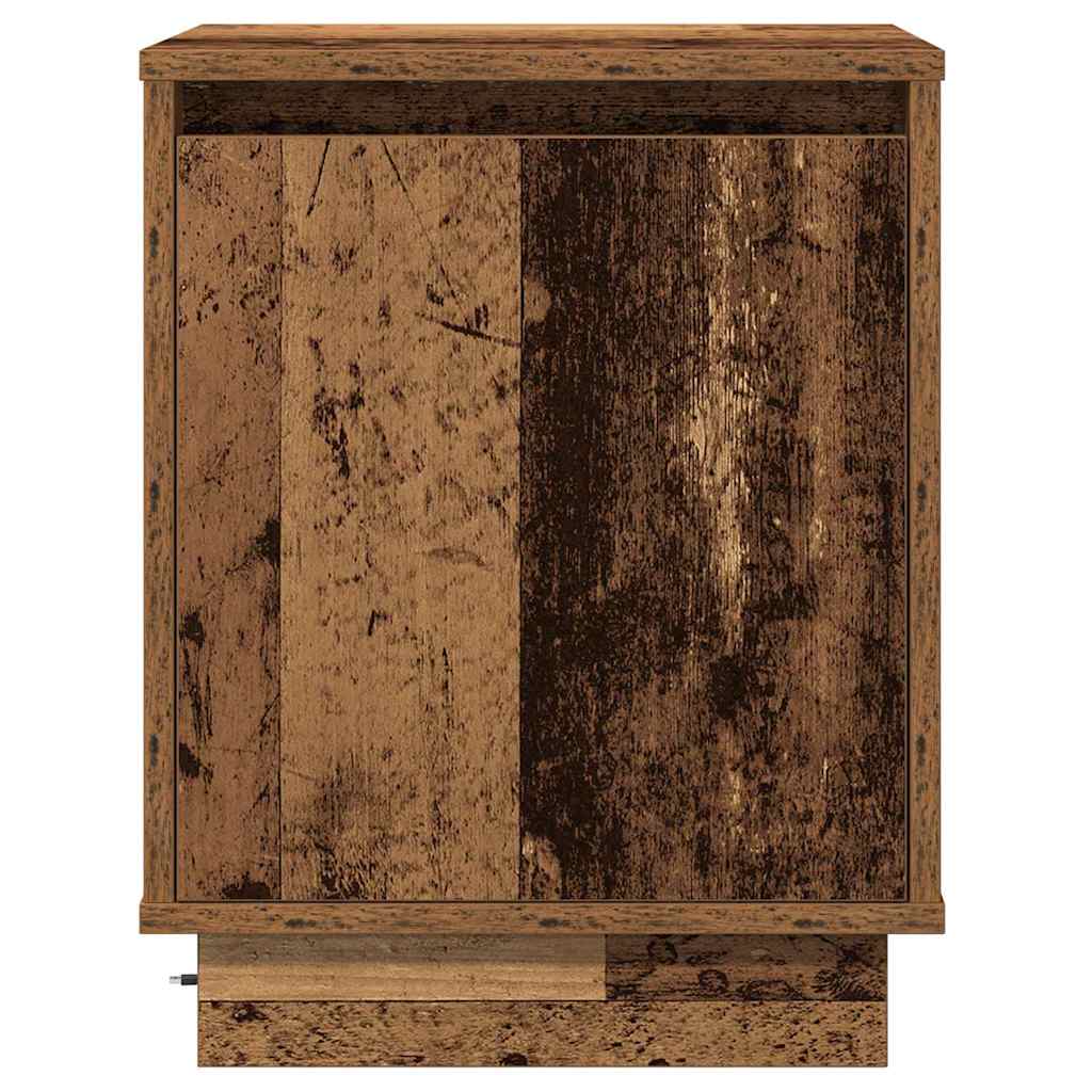 vidaXL Szafka Nocna Stare drewno 39 x 34,5 x 50 cm