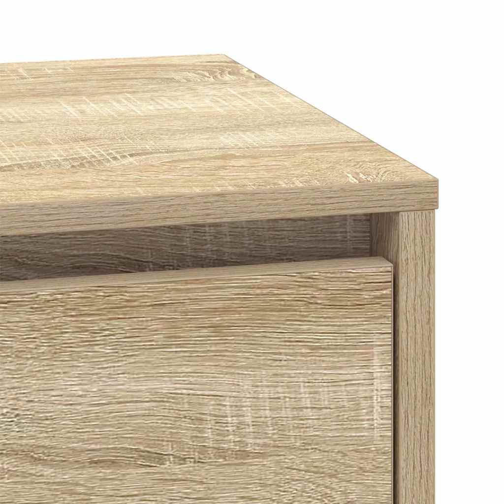 vidaXL Szafka Nocna z szufladą 2 pcs Dąb Sonoma 39 x 34,5 x 50 cm