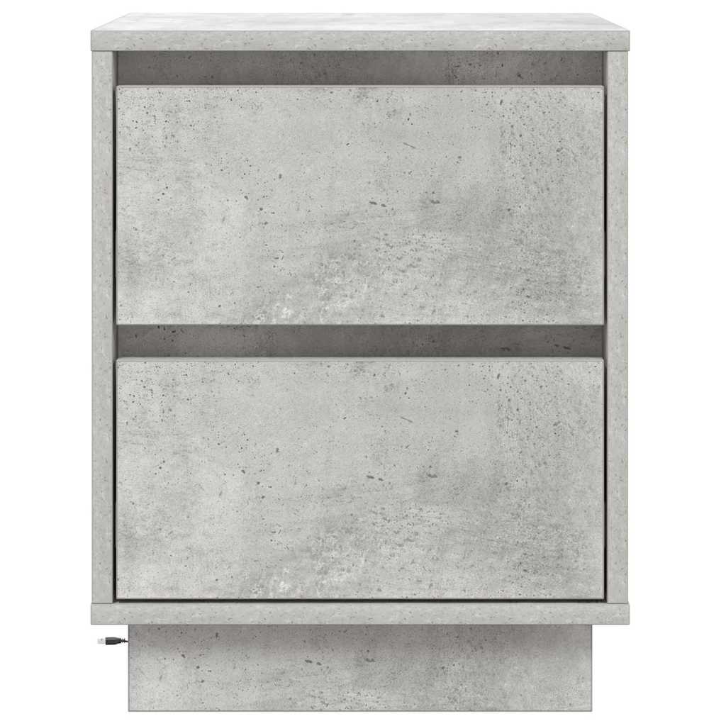 vidaXL Szafka Nocna Betonowy szary 39 x 34,5 x 50 cm