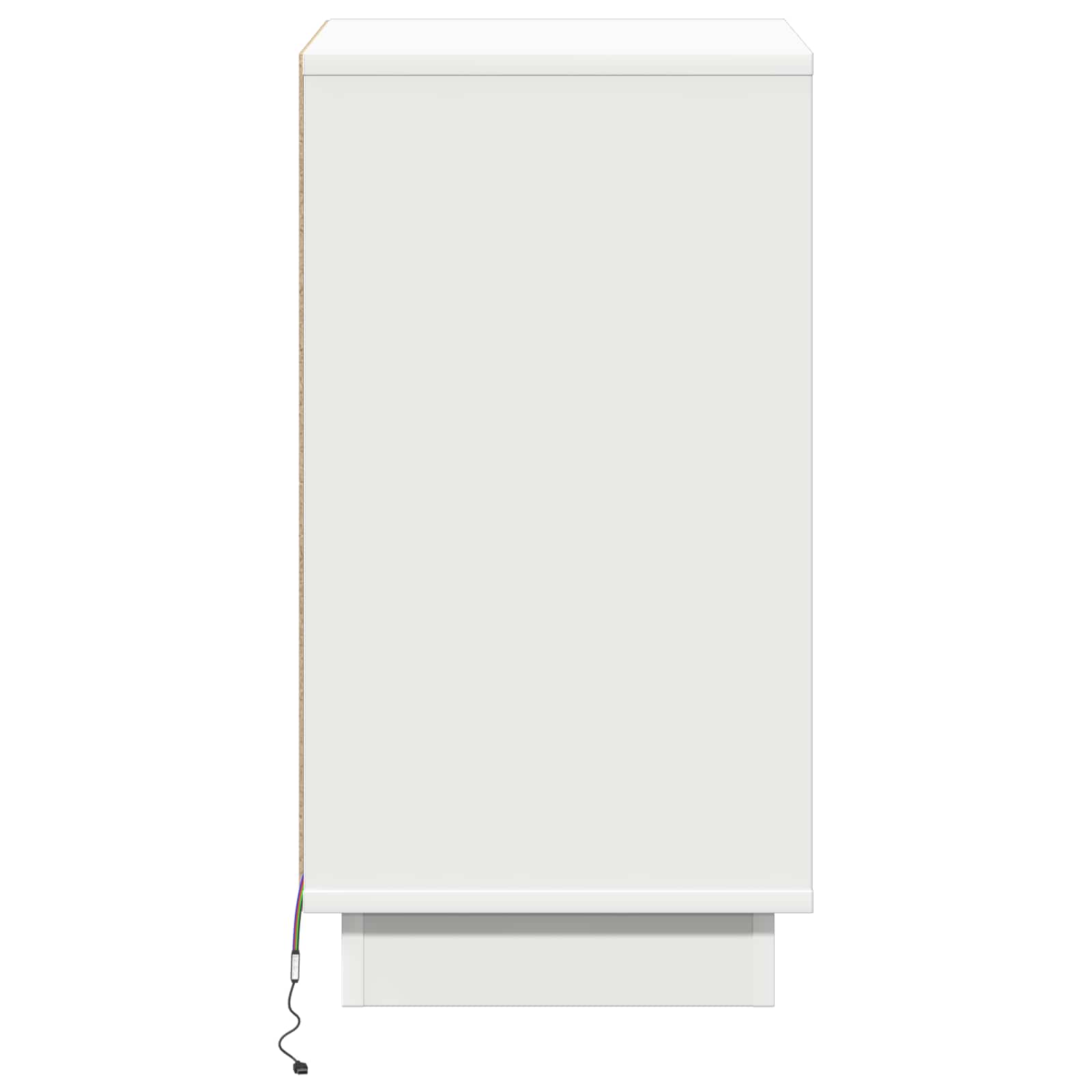vidaXL Szafka Nocna Biały 39 x 34,5 x 65 cm Materiał drewnopochodny