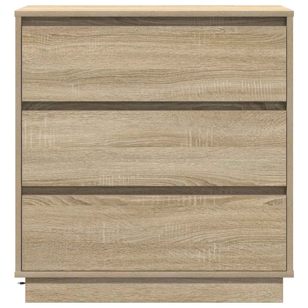 vidaXL Szafka Nocna z szufladą Dąb Sonoma 71 x 34,5 x 75 cm