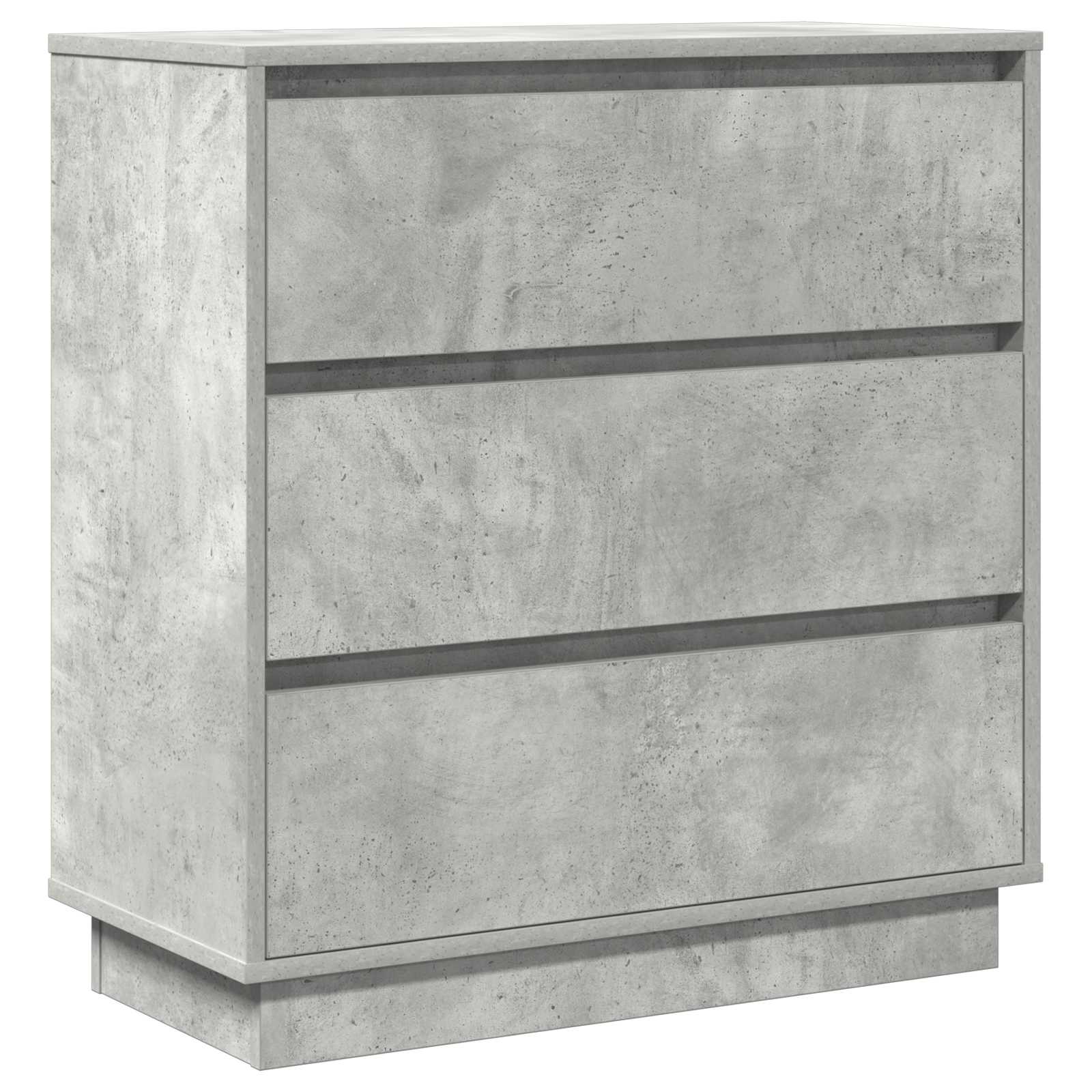 vidaXL Szafka Nocna z szufladą Betonowy szary 71 x 34,5 x 75 cm
